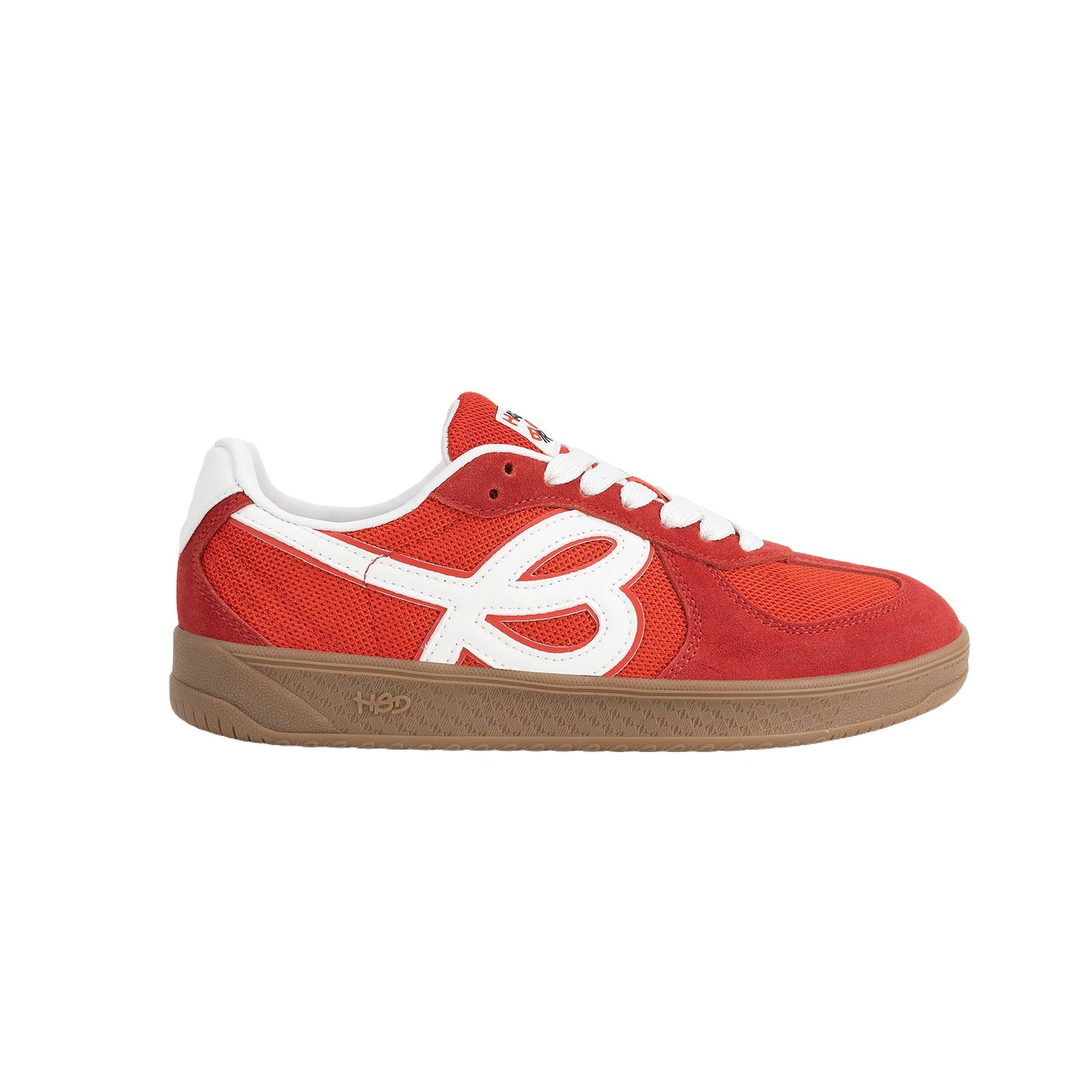 Happy Birds Day Low Sneakers red