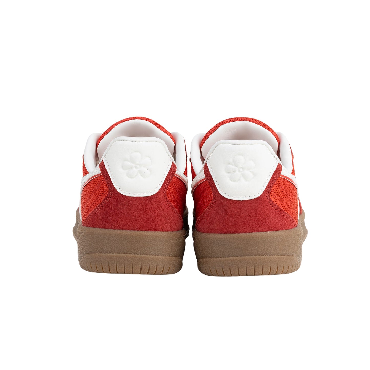 Happy Birds Day Low Sneakers red