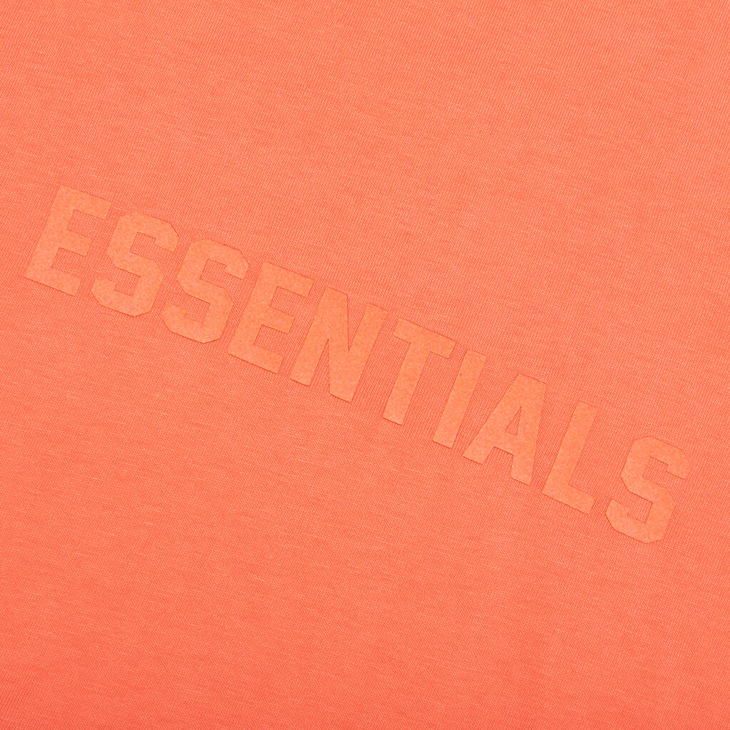 Fear of God Essentials Long-Sleeve Tee 'Coral'