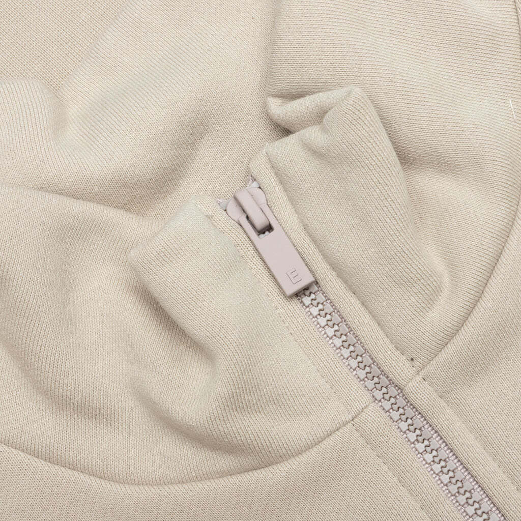 Fear of God Essentials Half Zip Sweat 'Wheat'