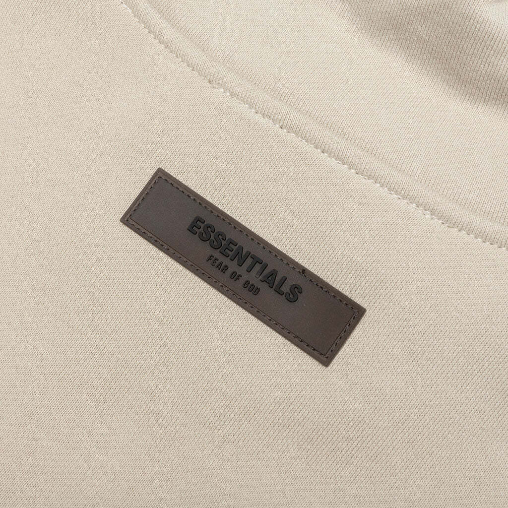 Fear of God Essentials Half Zip Sweat 'Wheat'
