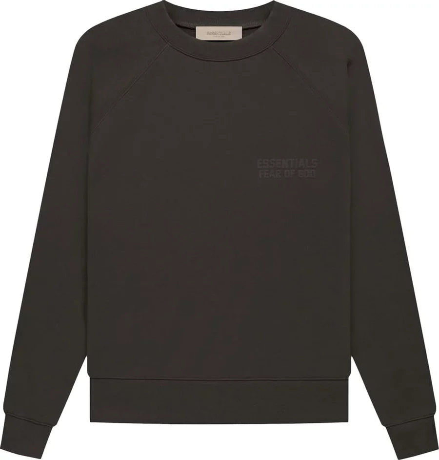 Fear of God Essentials Raglan Crewneck 'Off Black'