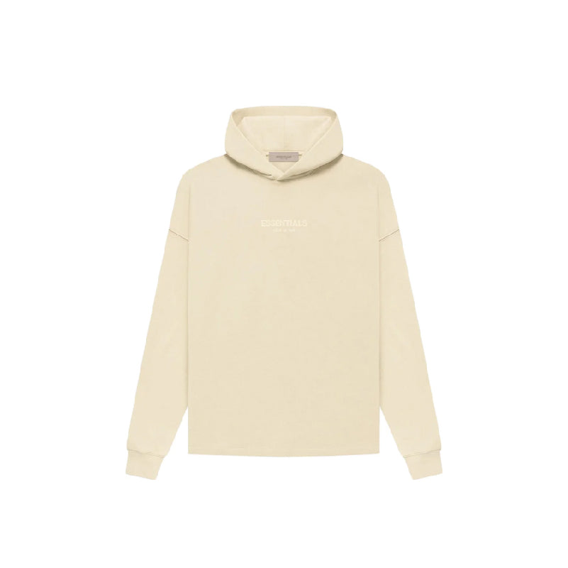 Fear of God Essentials Relaxed Hoodie 'Egg Shell'