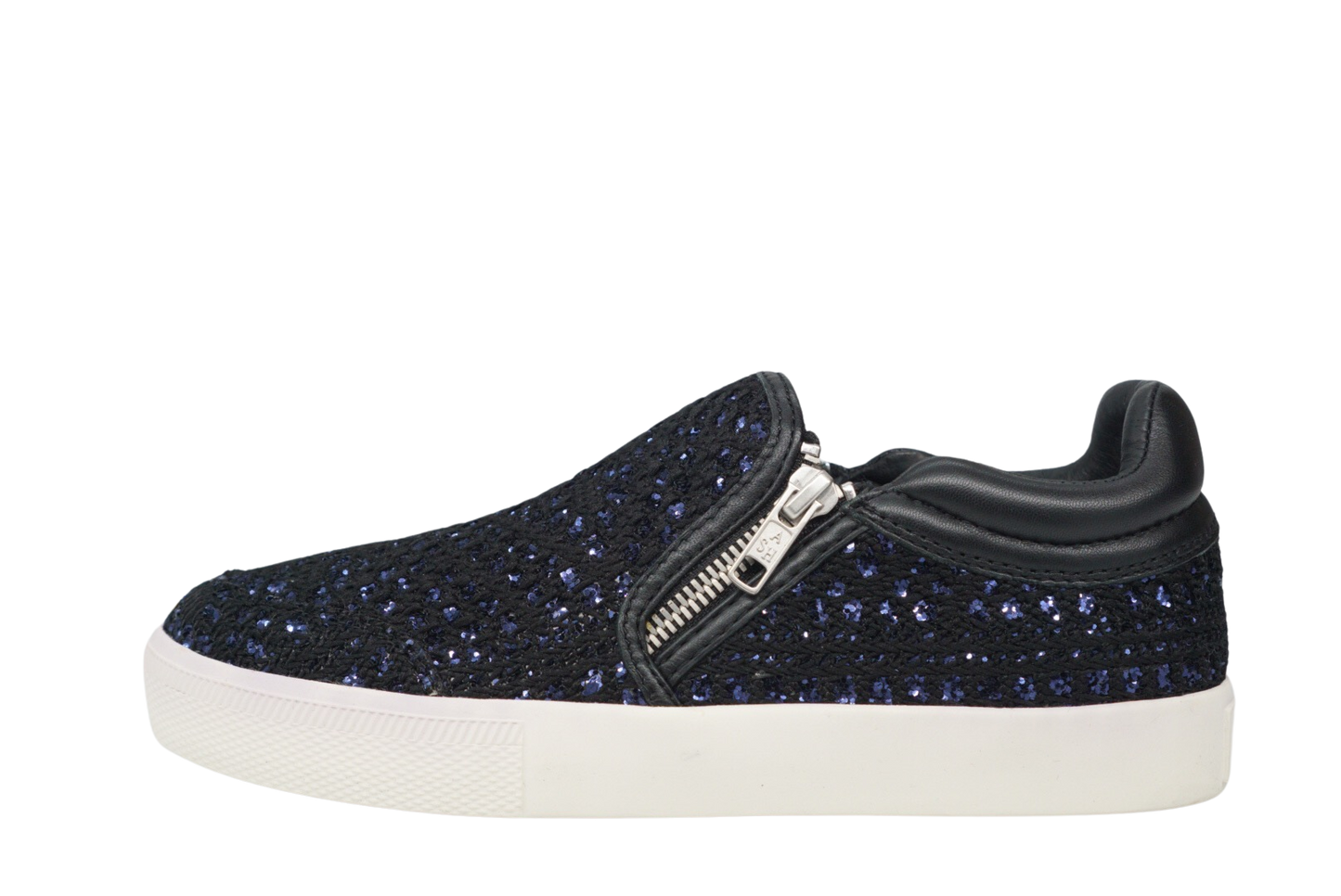 Ash Intense Bis Womens Slip On Black Sequins 350391 Size EU36-41