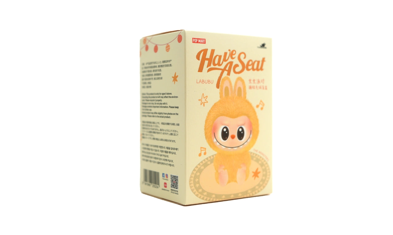 Pop Mart Labubu The Monsters Have A Seat Vinyl Plush V1 (PM-251596) Single Box