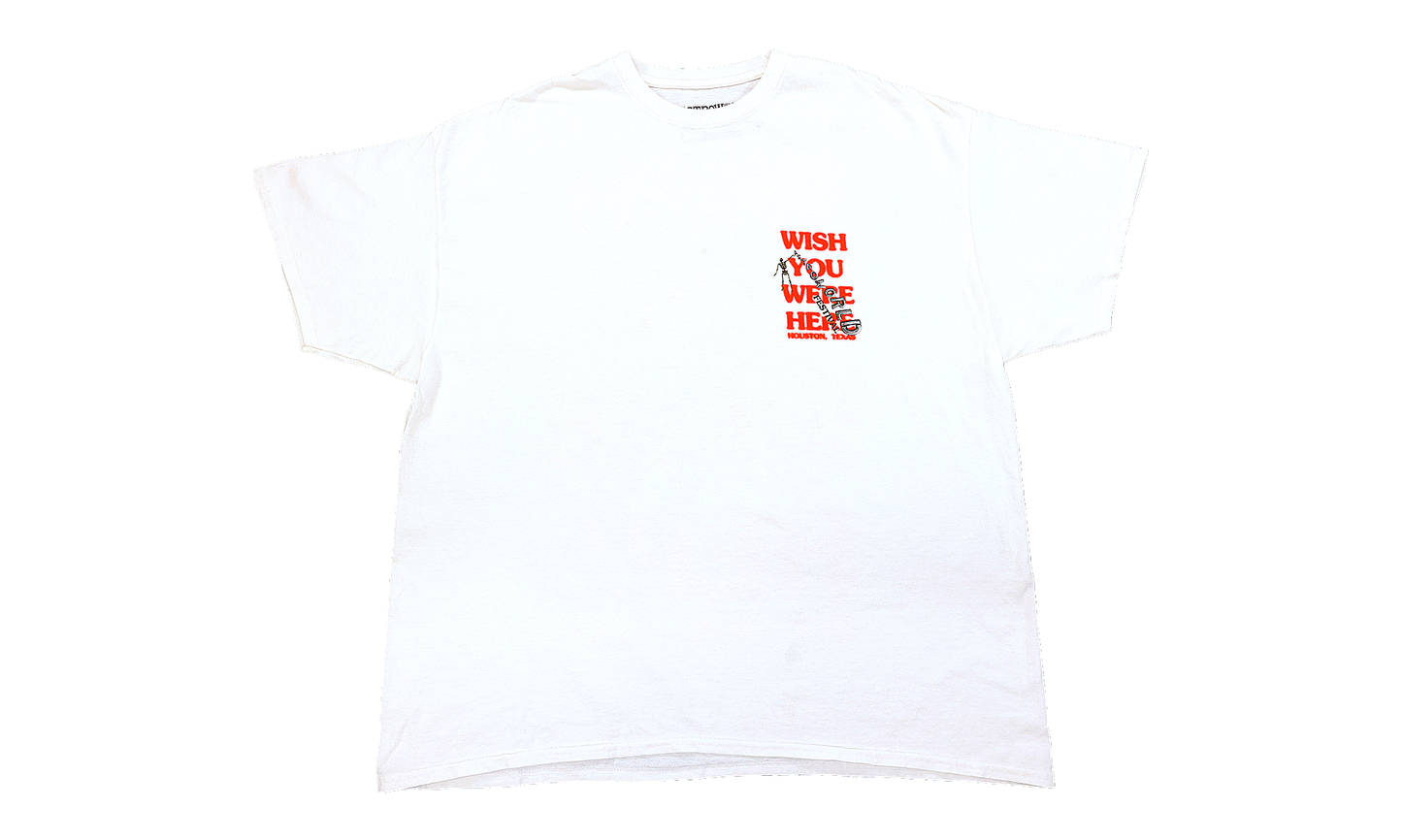 Travis Scott Wish You Were Here Houston Texas Tee (93665-121) Men's Size L-3XL