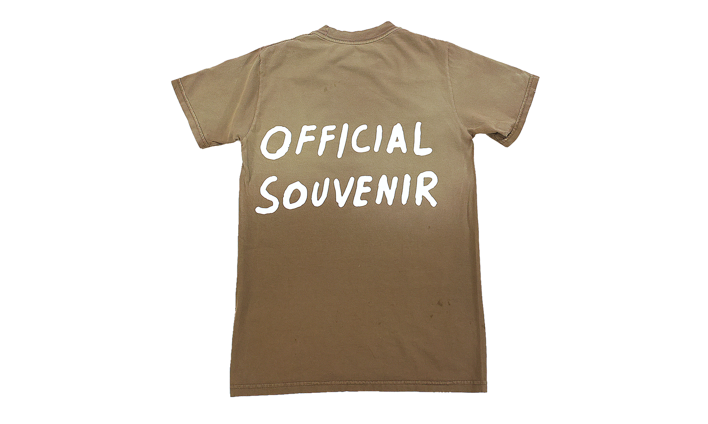 Travis Scott Official Souvenir Tee Brown (93665-363) Size S-2XL