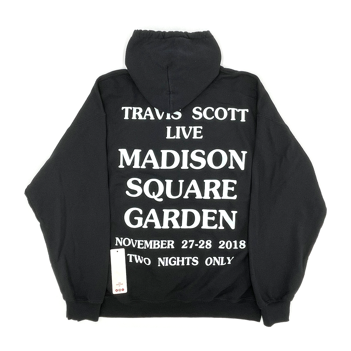 Travis Scott New York Exclusive Black Hoodie (93665-541) Men's Size S-XXL