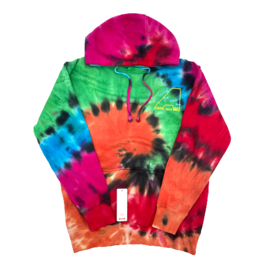 Travis Scott UK Blink of an Eye Tie Dye Hoodie (93665-567) Men's Size S-XXL
