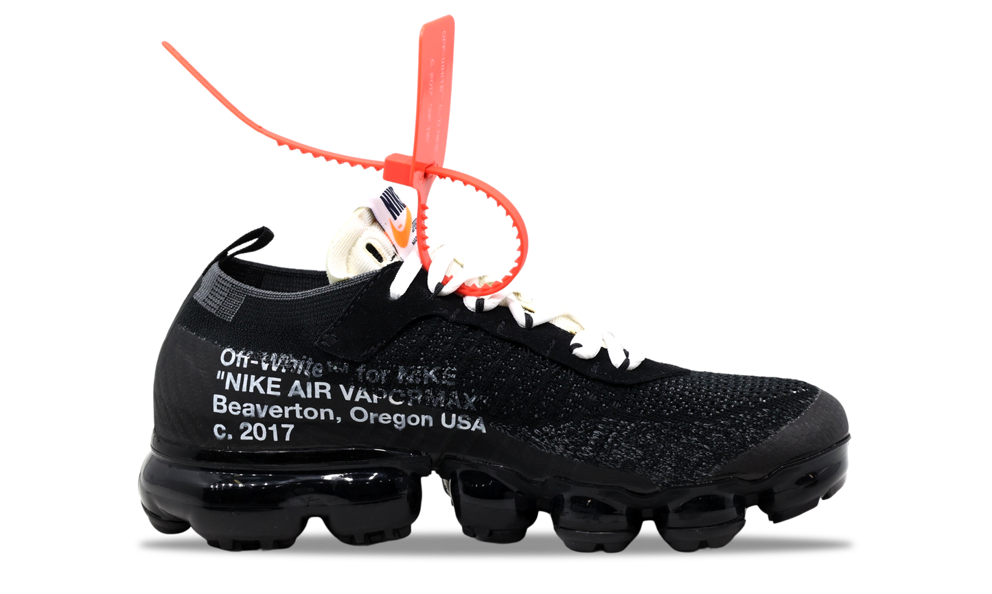 Nike Air VaporMax x OFF-WHITE The Ten Black 2017 (AA3831-001) Men's Size 5-10