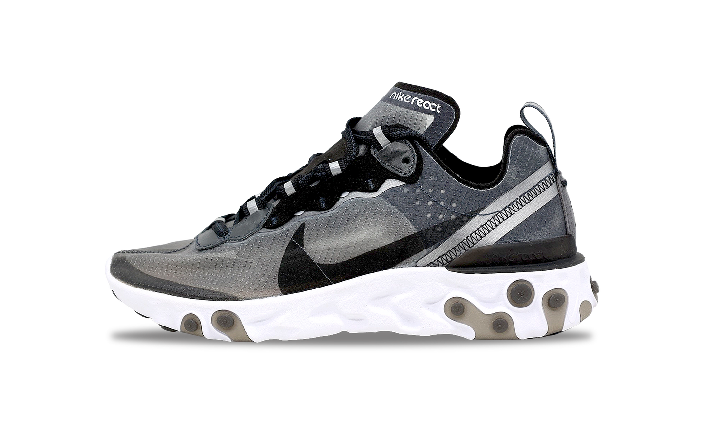Nike React Element 87 Anthracite Black (AQ1090-001) Men's Size 4-7
