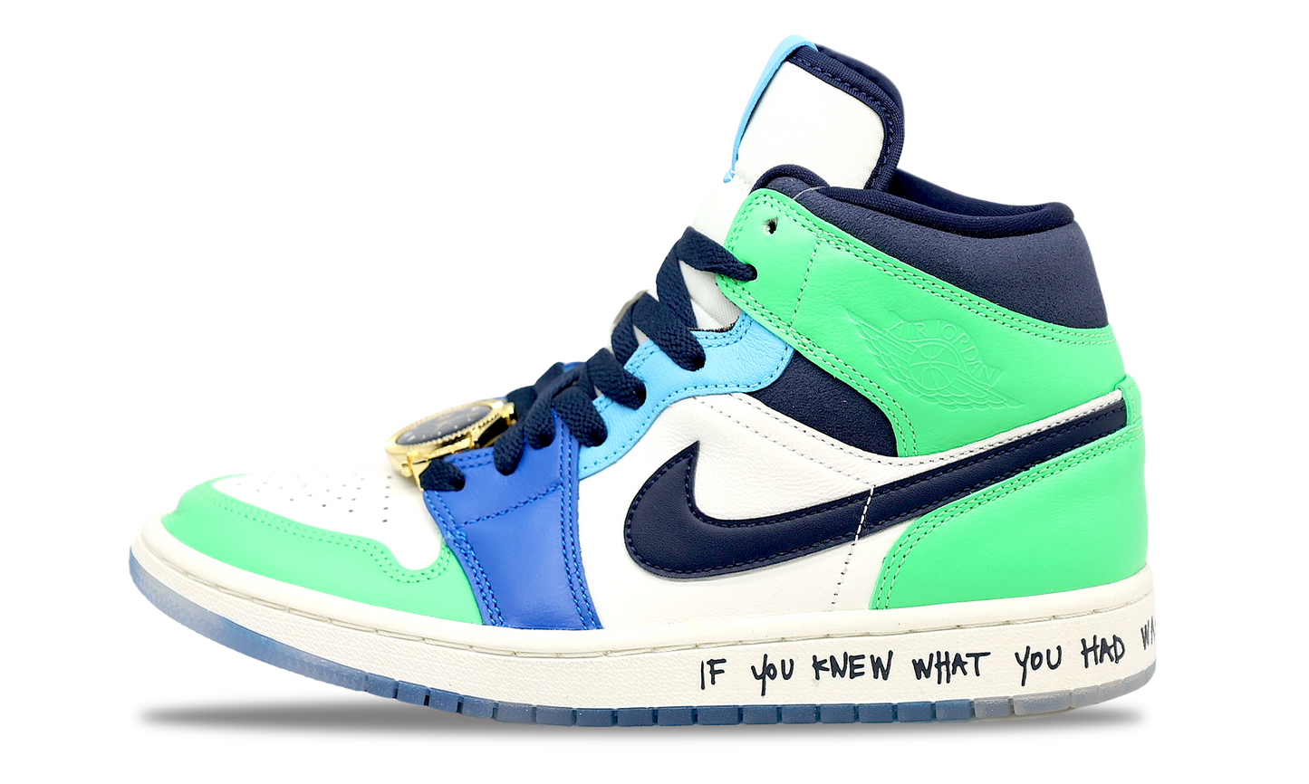 Nike Jordan 1 Mid x Melody Ehsani SE Fearless 2019 (CQ7629-100) Women's Size 6-8