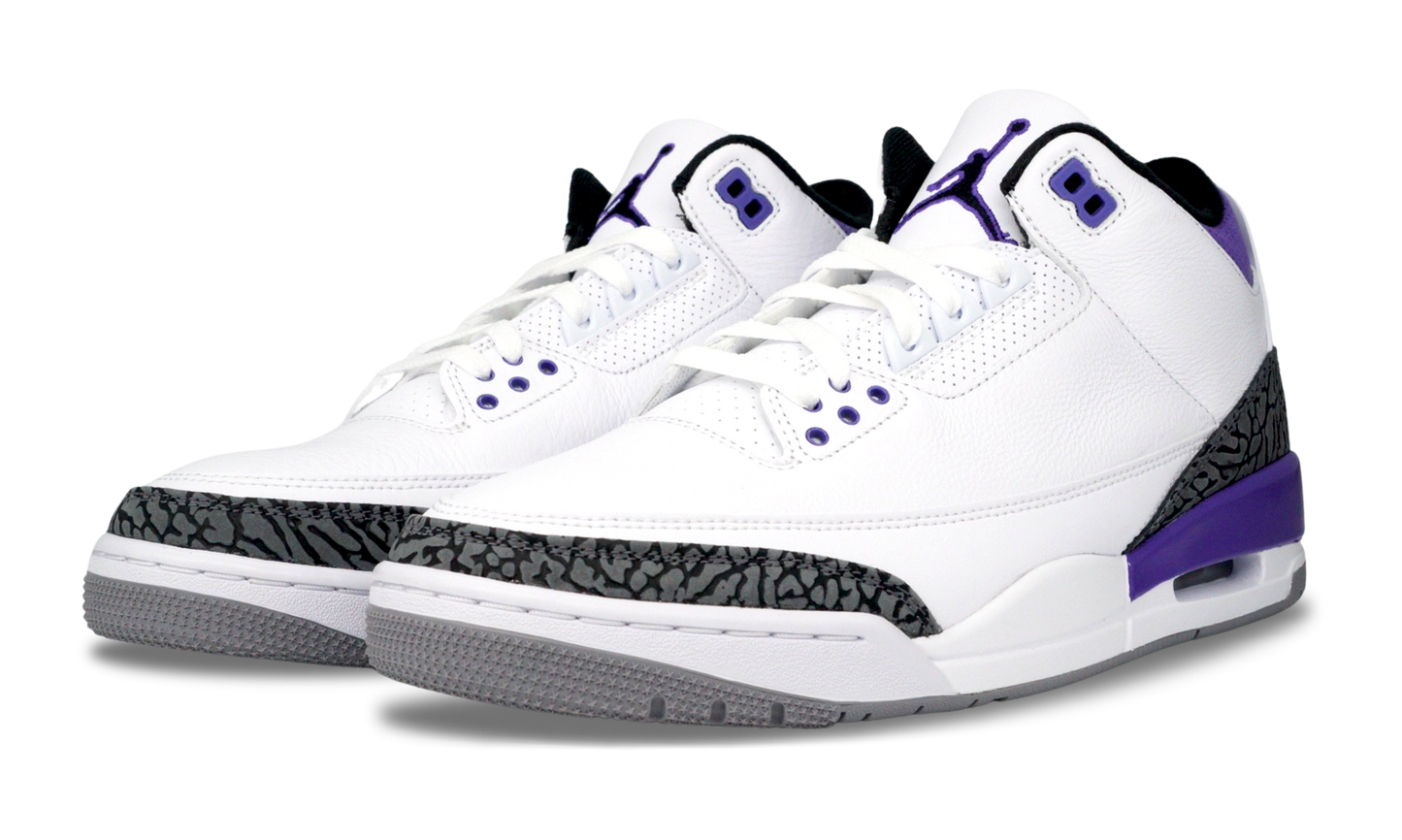 Nike Jordan 3 Retro Dark Iris (CT8532-105) Men's Size 7-13