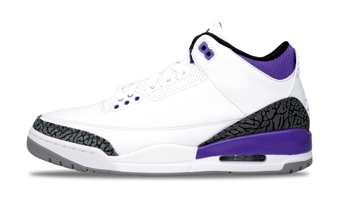 Nike Jordan 3 Retro Dark Iris (CT8532-105) Men's Size 7-13