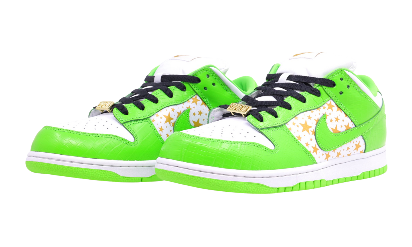 Nike SB Dunk Low Supreme Stars Mean Green (2021)