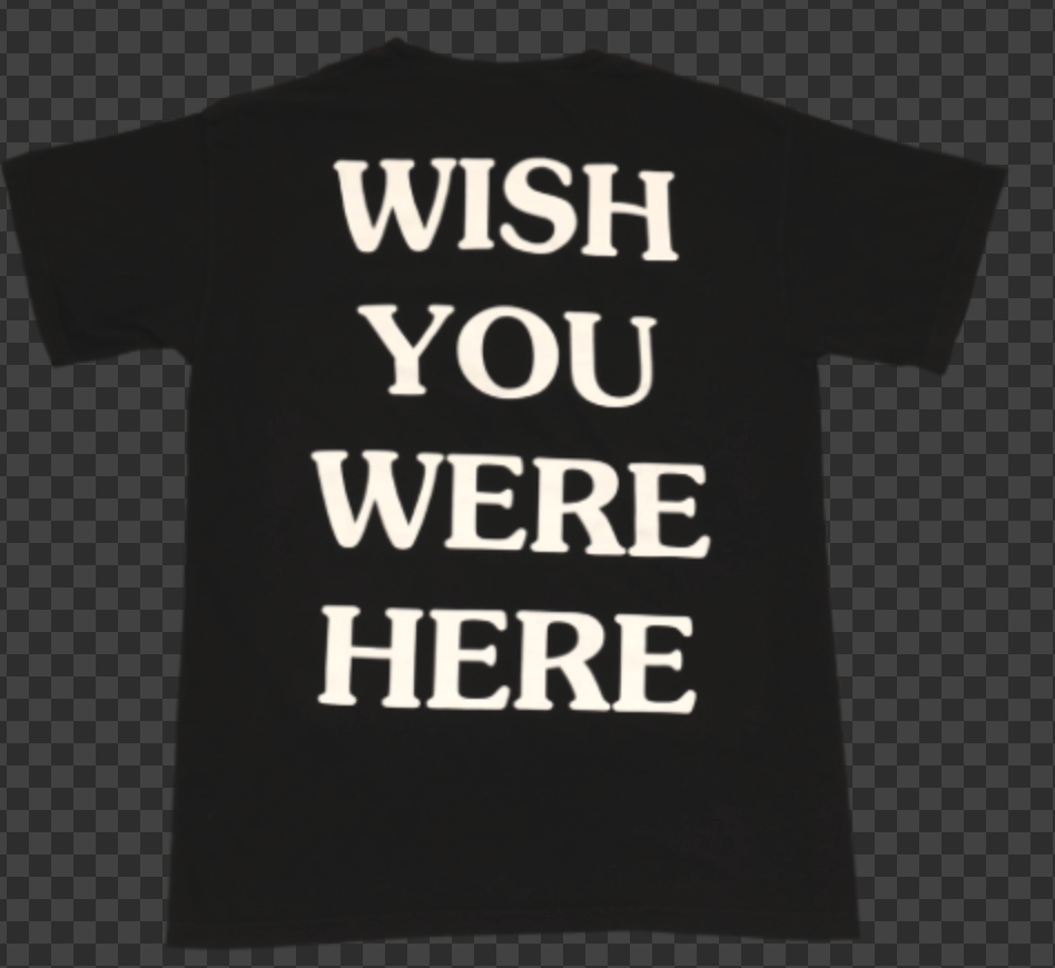Astroworld Tour Wish You Were Here Tee