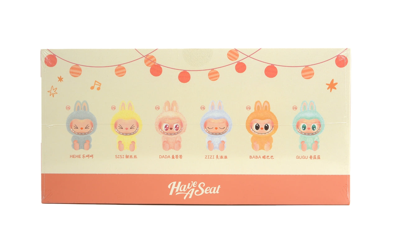 Pop Mart Labubu The Monsters Have A Seat Vinyl Plush V1 (PM-251596) Single Box