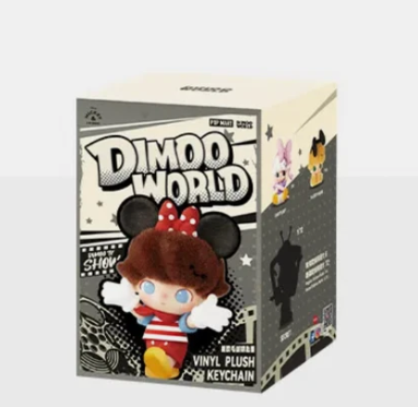 POP MART DIMOO WORLD × DISNEY Series-Vinyl Plush Keychain (PM-057732) Single Box