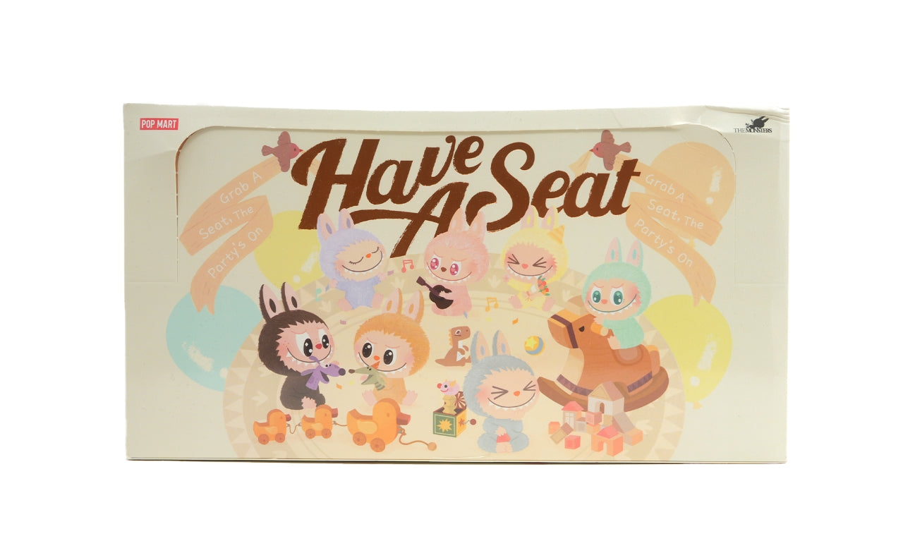Pop Mart Labubu The Monsters Have A Seat Vinyl Plush V1 (PM-251596) Single Box