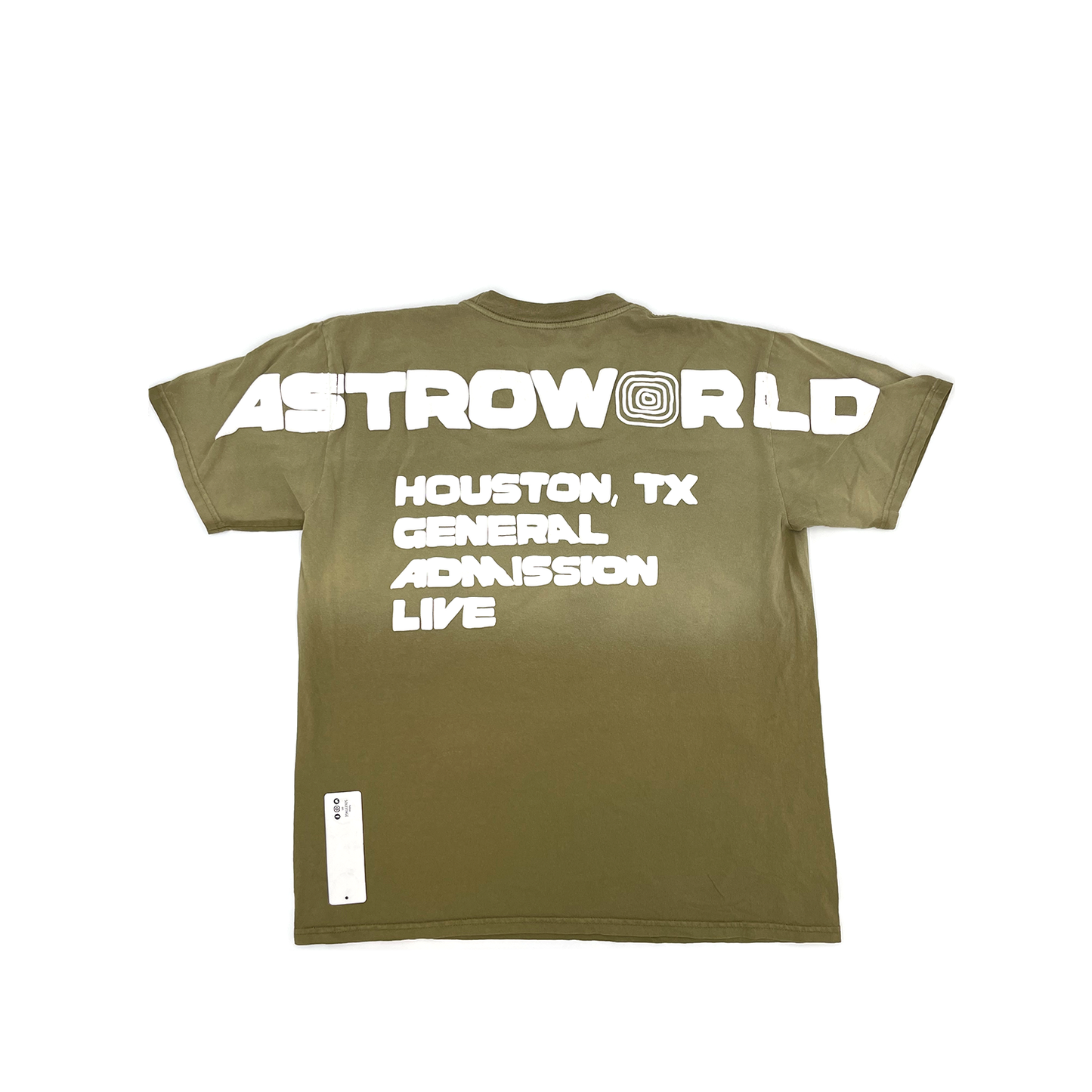 Travis Scott Eye Tee Olive Green (93665-362) Men's Size S-XXL