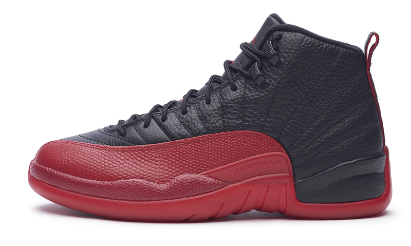 Nike Jordan 12 Retro Flu Game Black Red 2016 (130690-002) Men's Size 8