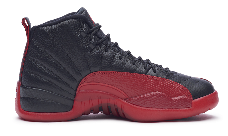 Nike Jordan 12 Retro Flu Game Black Red 2016 (130690-002) Men's Size 8