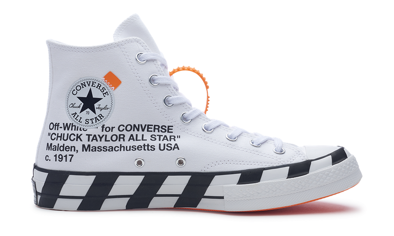 Converse Chuck Taylor All-Star x OFF-WHITE 2018 (163862C) Men's Size 4-13