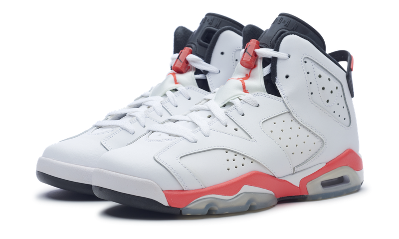 Nike Air Jordan 6 Retro Infrared White (GS) 2014 384665-123