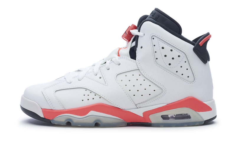 Nike Air Jordan 6 Retro Infrared White (GS) 2014 384665-123