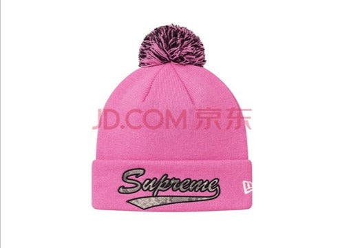 Supreme New Era Cap FW17 Fall Winter Snakeskin Print Box Logo Beanie FW17BN29