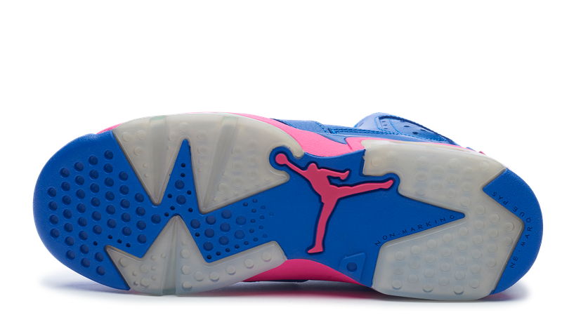 Nike Jordan 6 Retro Game Royal Pink GS 2014 (543390-439) Youth Size 6Y-7Y Shoes