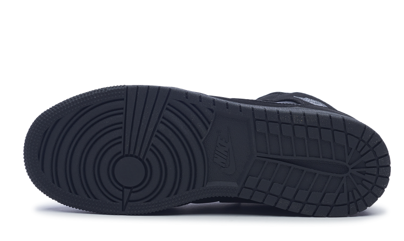 nike Air Jordan 1 Retro Mid GS 'Black Dark Grey'