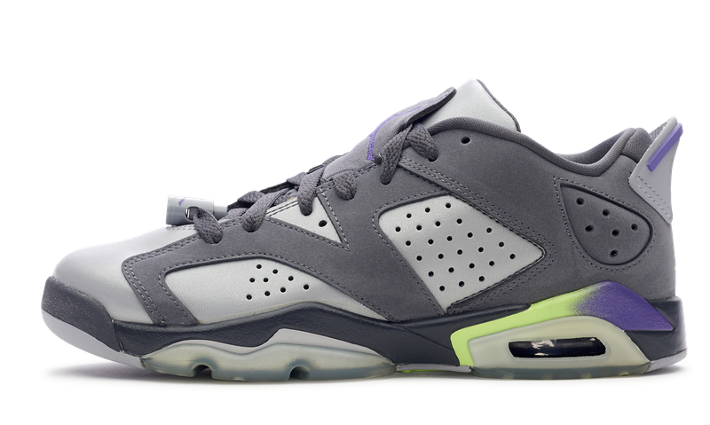 Nike Jordan 6 Retro Low GG Dark Grey GS (768878-008) Grade School Size 5Y-7Y