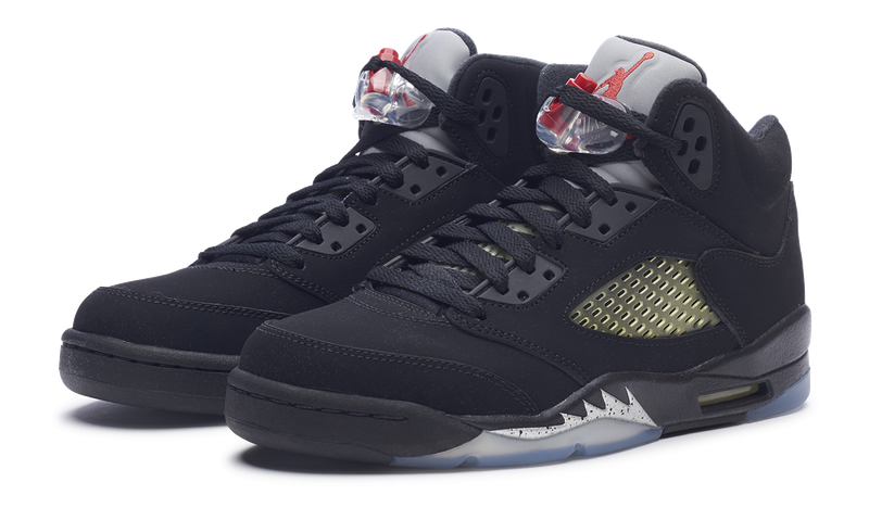 Nike Jordan 5 Retro Black Metallic 2016 GS (845036-003) Youth Size 4Y-6Y