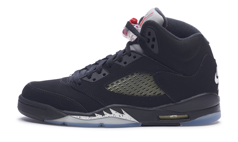 Nike Jordan 5 Retro Black Metallic 2016 GS (845036-003) Youth Size 4Y-6Y