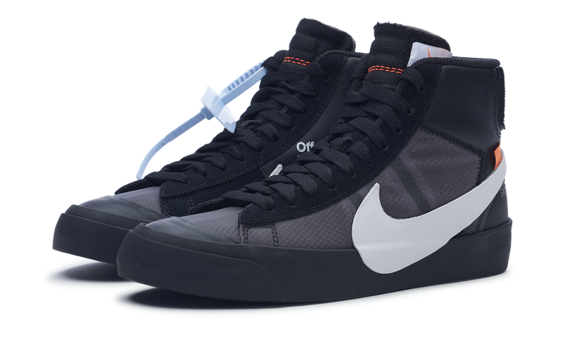 Nike Blazer Mid x OFF-WHITE Grim Reapers 2018 (AA3832-001) Men's Size 4-12