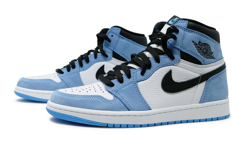 Nike Air Jordan 1 Retro High White University Blue Black 555088-134