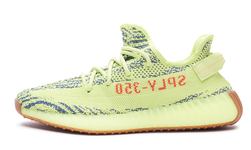 Adidas Yeezy Boost 350 V2 Semi Frozen Yellow Kanye West (B37572) Men's Size 6-12