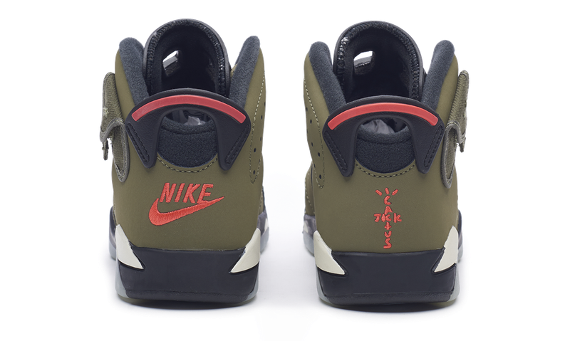 Nike Jordan 6 Retro x Travis Scott PS (CQ3565-200) Preschool Size 11C-3Y