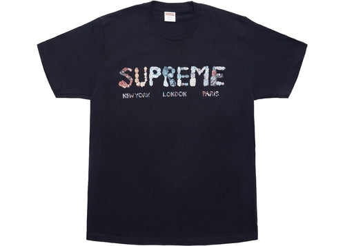 Supreme Rocks Tee Ash Grey/Black/Orange/Red/White SS18 (SS18T49) Men Size M-XL