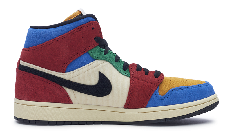 Nike Jordan 1 Mid SE x Blue The Great Fearless (CU2805-100) Men Size 8-12