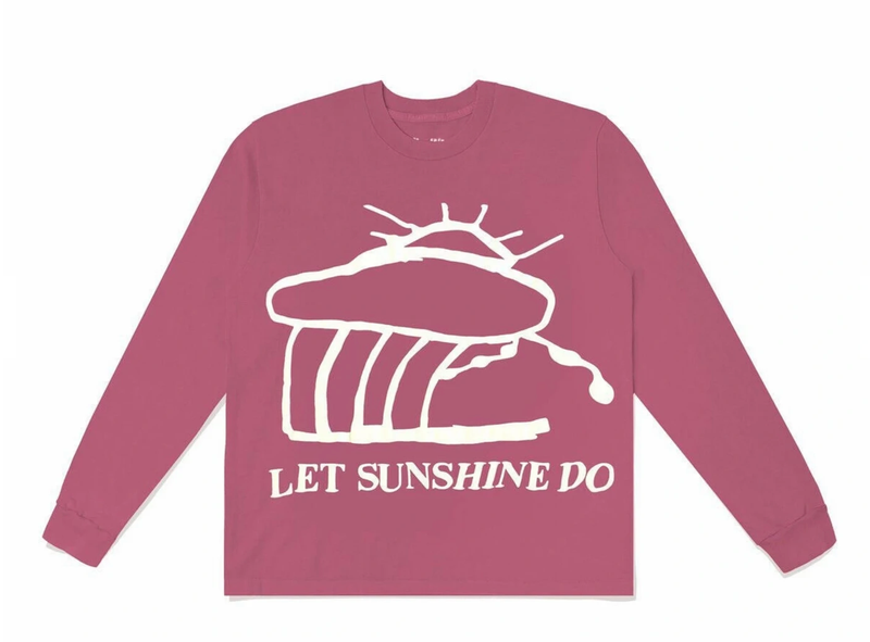 Cactus Plant Flea Market “Let Sunshine Doï¿?Lilac Longsleeve