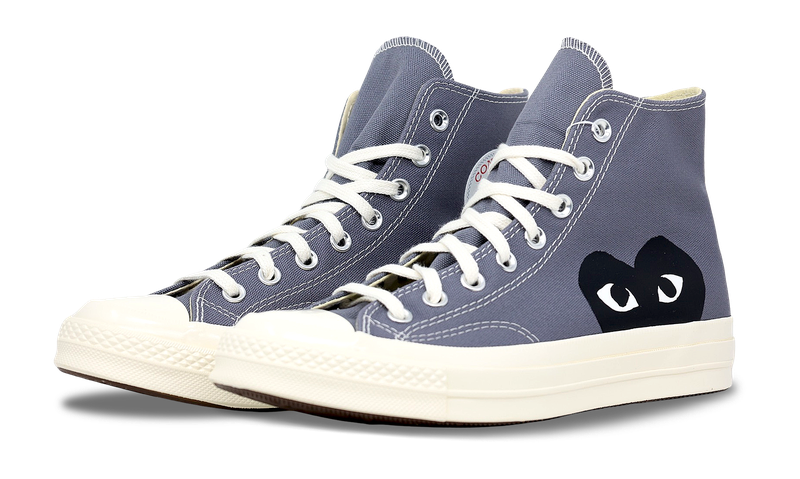 Converse Chuck Taylor Hi x CDG Comme Des Garcons PLAY Grey (171847C) Size 5-11