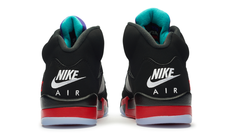 Nike Jordan 5 Retro Top 3 Black Red Grape (CZ1786-001) Men's Size 8-12