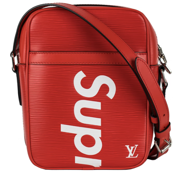 Louis Vuitton X Supreme Danube PM EPI Red