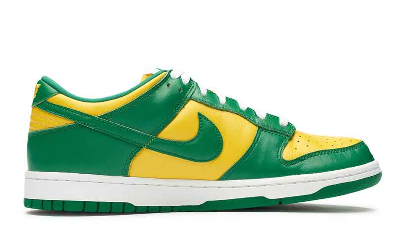Nike Dunk Low SP Brazil 2020 Green Yellow (CU1727-700) Men's Size 5-13
