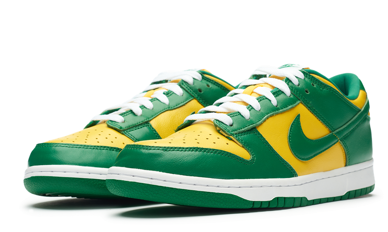 Nike Dunk Low SP Brazil 2020 Green Yellow (CU1727-700) Men's Size 5-13