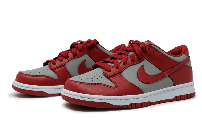Nike Dunk Low UNLV - Medium Grey Varsity Red(CW1590-002) Grade School Size 4Y-7Y