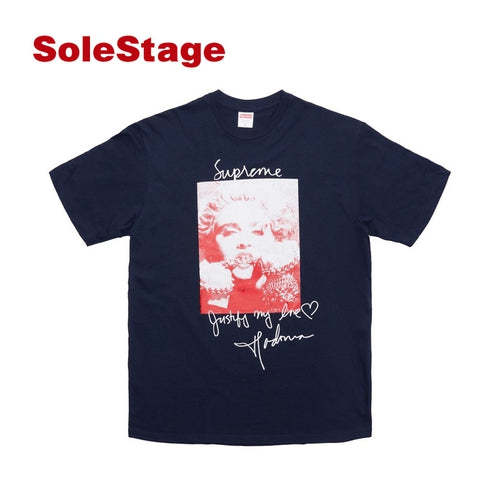 Supreme Madonna Tee Navy