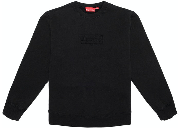 Supreme Cutout Logo Crewneck SS20 (SS20SW70) Men Sizes S-XL